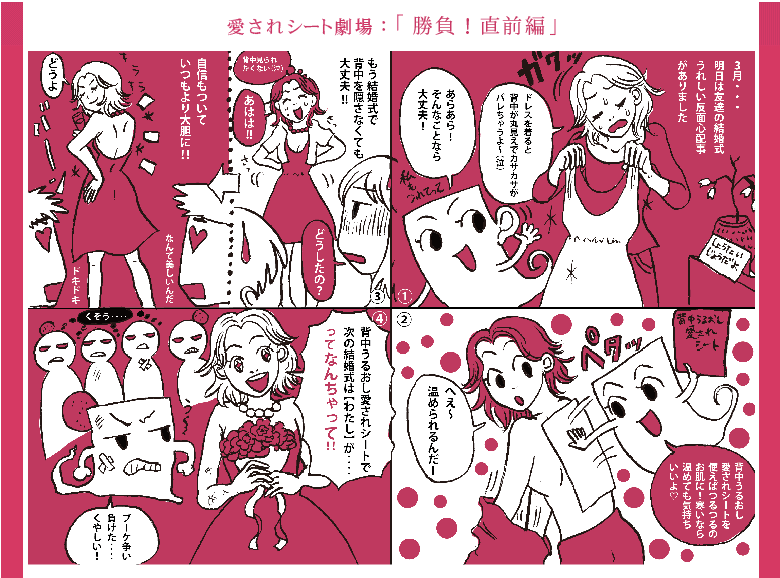 体がうるおう、背中うるおし愛されシート